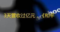 3天营收过亿元，《和平精英》或成腾讯的下一部“印钞机”